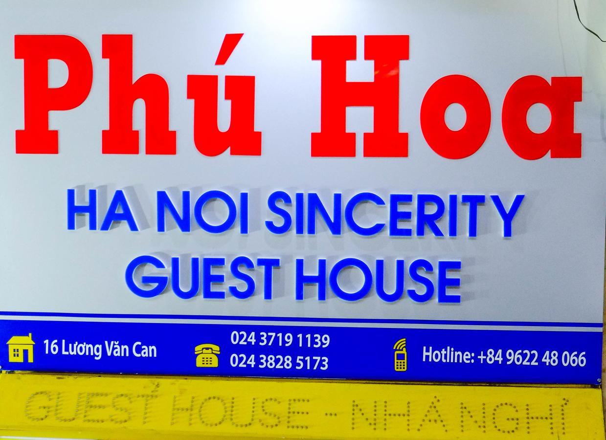 Hanoi Sincerity Guest House Exteriér fotografie